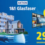 1&1 Glasfaser mit 1&1 TV ab 29,99 €/Monat