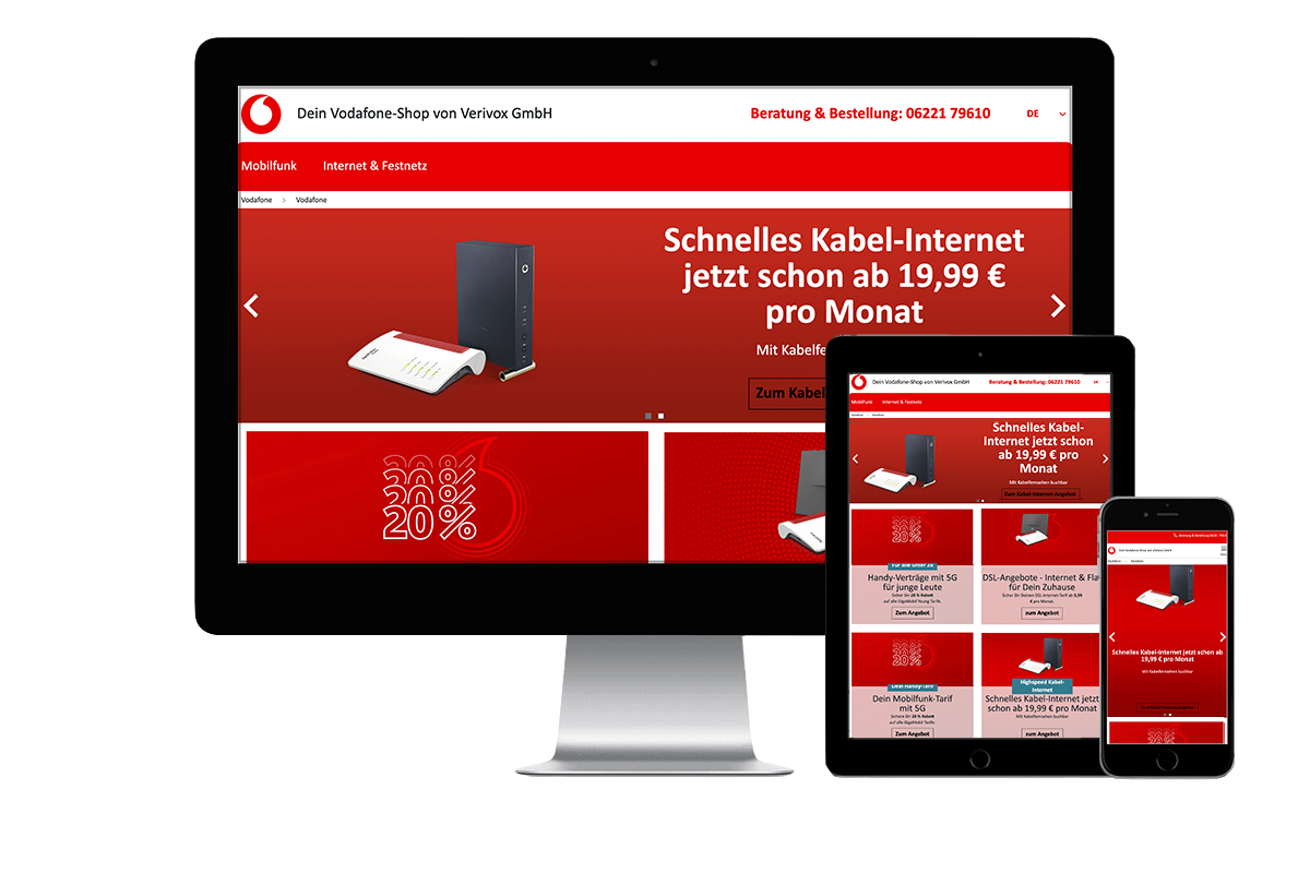 Vodafone Startseite